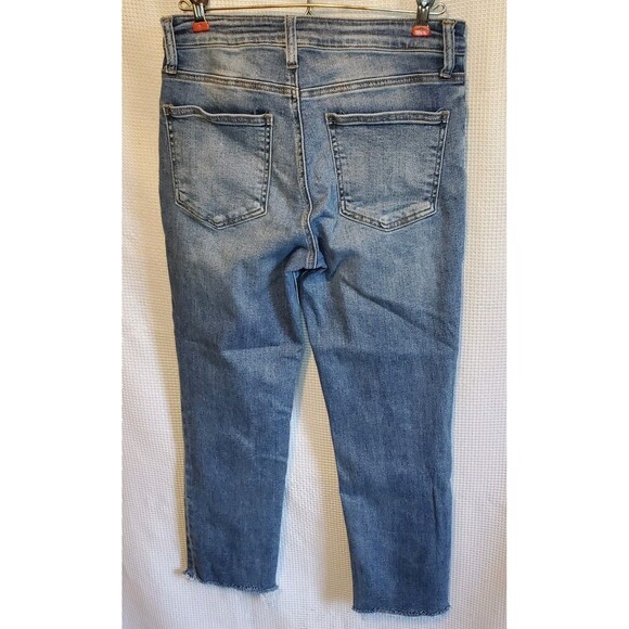 KUT From The Kloth Rachael  Fab Ab Mom Jeans Sz 4 High Rise Ankle Crop - Picture 2 of 8